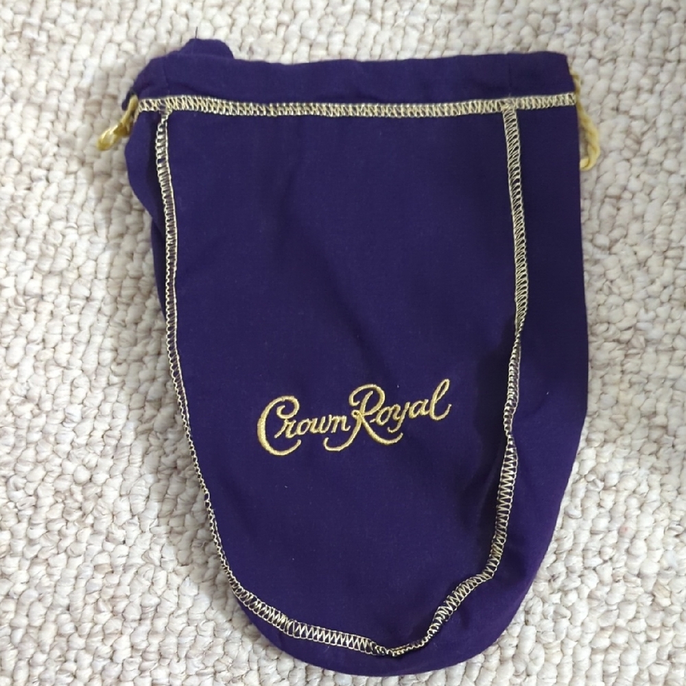 Crown Royal Purple Velvet Bag